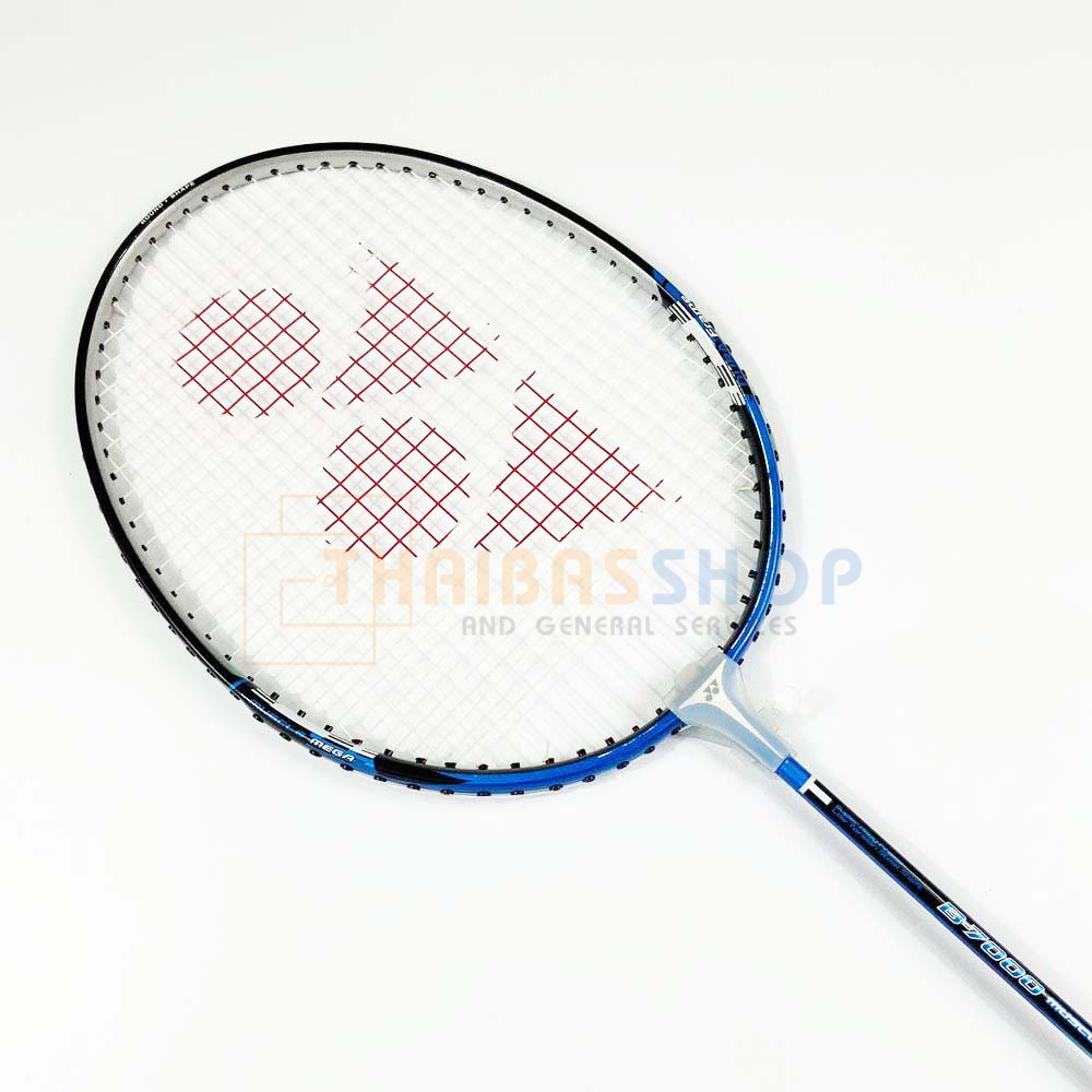 (ของแท้ 100%) ไม้แบดมินตั้น ไม้แบด พร้อมซอง Yonex รุ่น B7000 สีน้ำเงิน