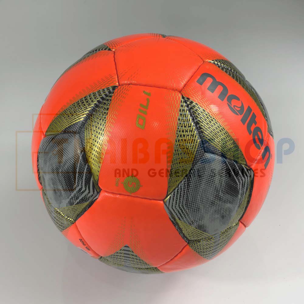 ลูกบอล เบอร์5 ลูกฟุตบอล football molten F5A1710-O ของแท้ เบอร์5 ฟุตบอลหนังพียู/พีวีซี หนังเย็บคุณภาพดี (ของแท้100%)