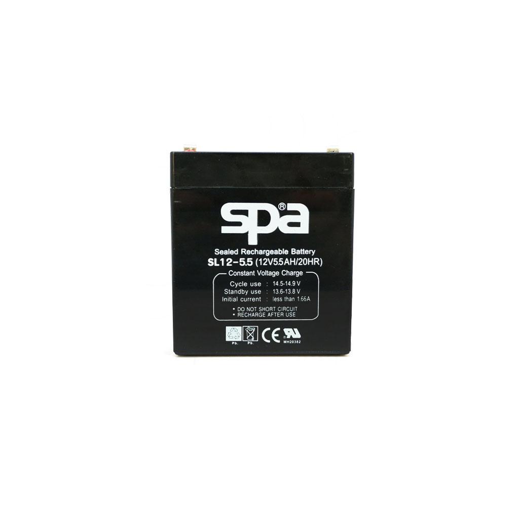 SPA แบตเตอรี่สำรองไฟ 12V 5.5Ah