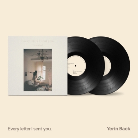 [PRE-ORDER] BAEK YERIN - EVERY LETTER I SENT YOU. (2LP) (Normal Edition)