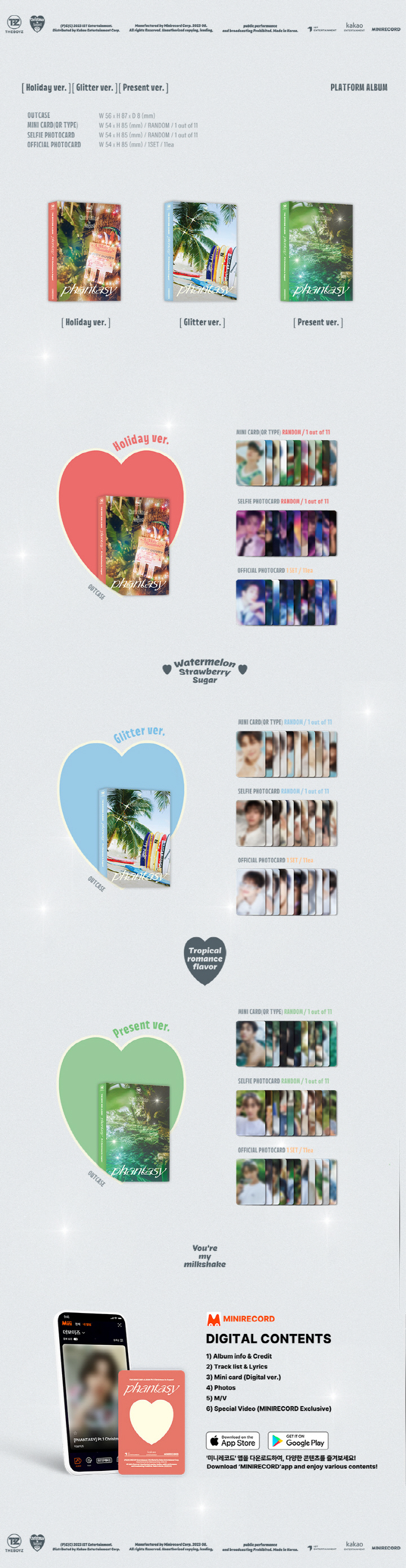 [PRE-ORDER] THE BOYZ - 2nd Album Part.1 "PHANTASY Pt.1 Christmas in August" (Platform ver.)