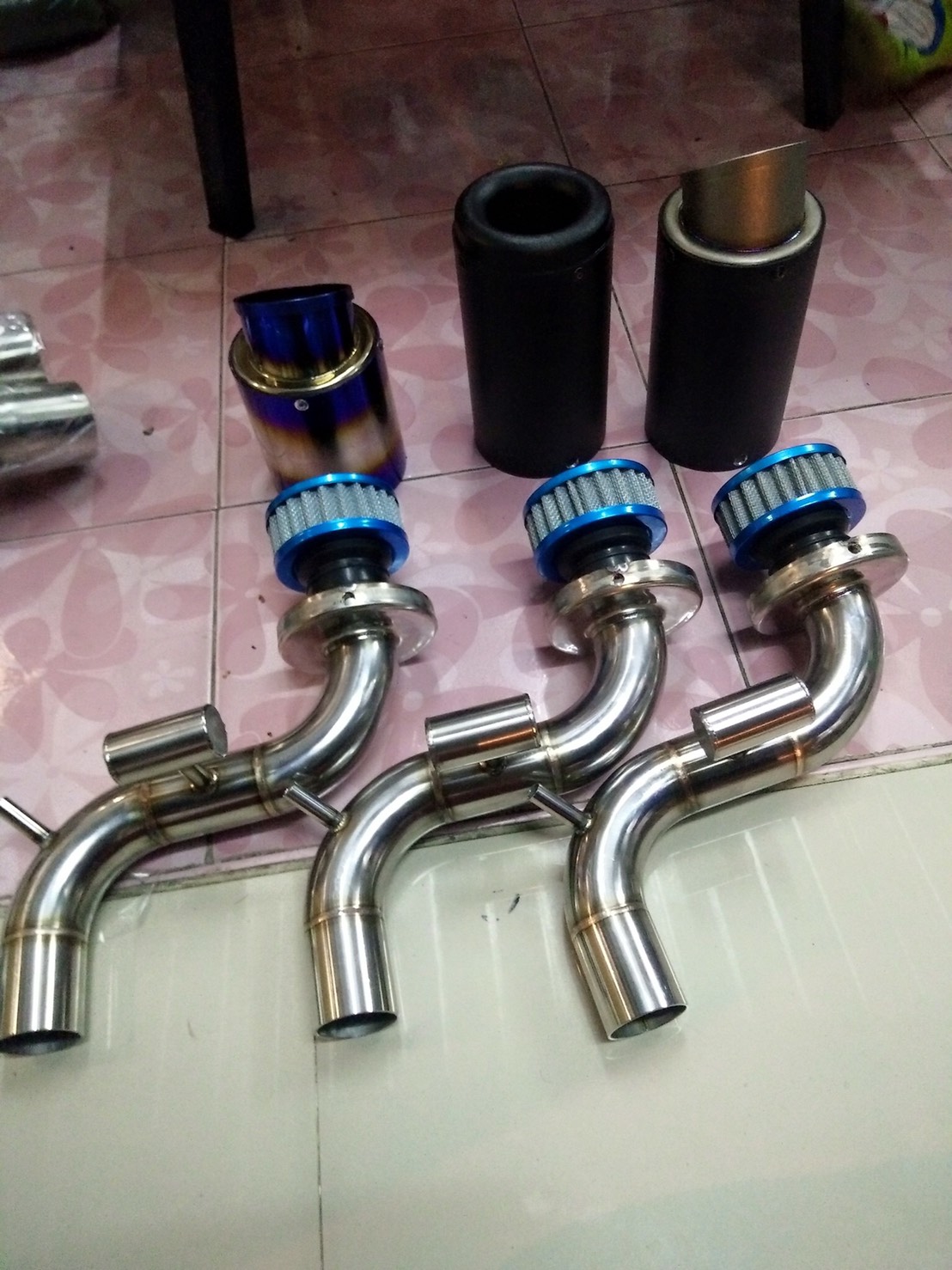 กรองสีรุ้ง AR ใส่ YAMAHA AEROX ราคา2500