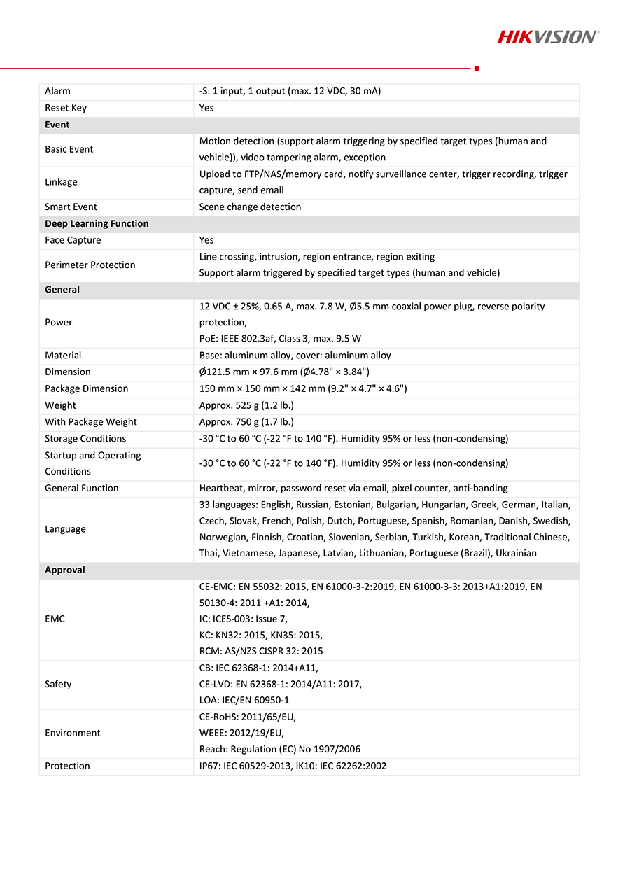 HIKVISION DS-2CD2166G2H-I (2.8/4 mm.) กล้องวงจรปิด IP CAMERA 6MP Accusense, Dark Fighter WDR 130dB ติดตั้งย้อนแสงได้ BY BILLIONAIRE SECURETECH DS-2CD2166G2H-I
