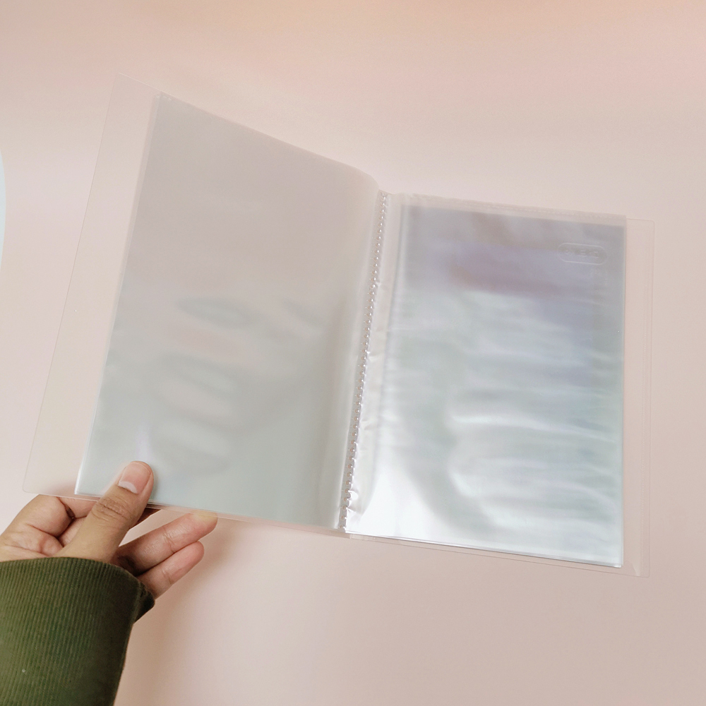 แฟ้มแคตตาล็อก A5 Smart Display ปกใส มีช่องใส่หน้าปก