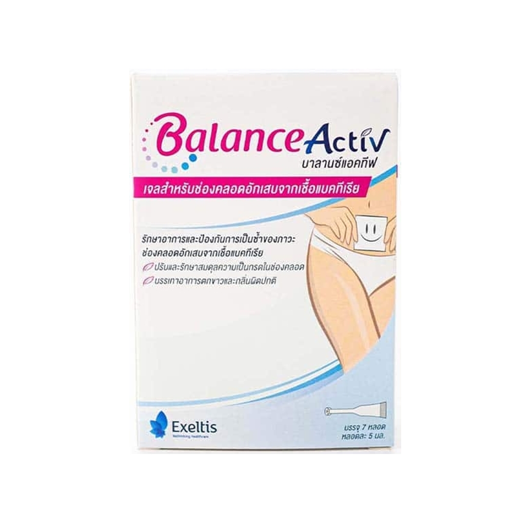 Balance Activ บาลานซ์แอคทีฟ เจลสอดช่องคลอด 5ml × 7หลอด