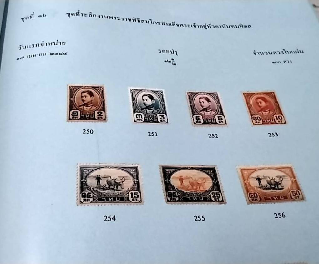 100 ปี ตราไปรษณียากรไทย