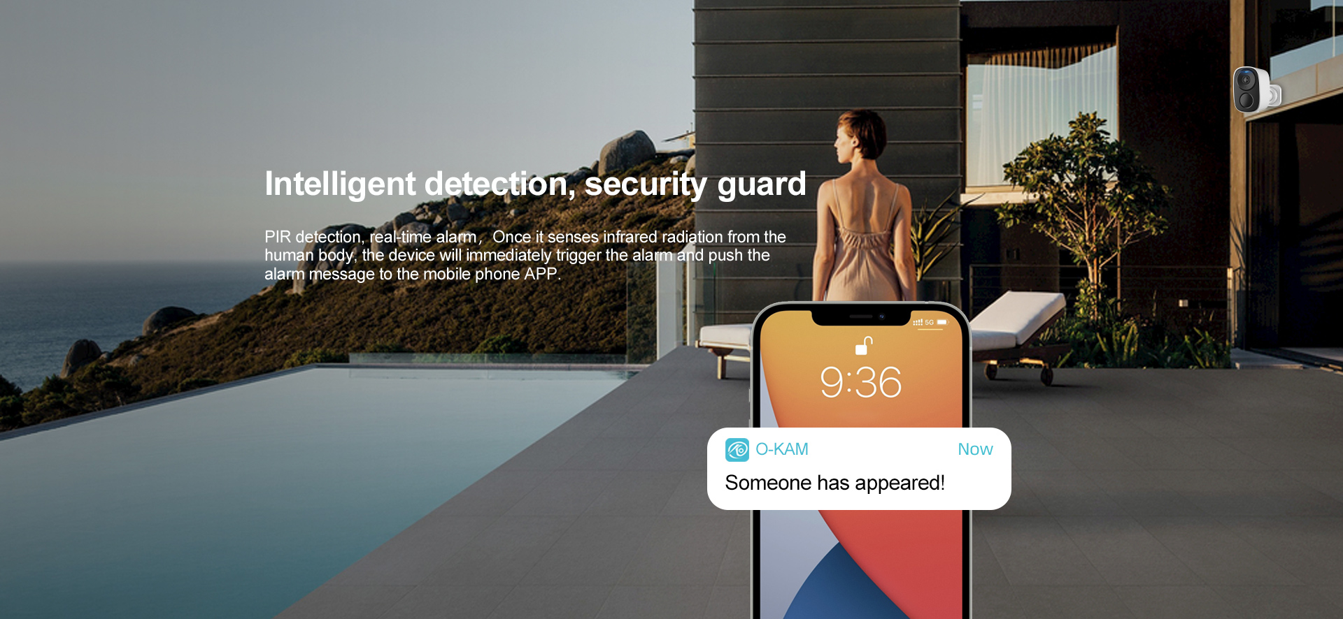 Vstarcam CB54 กล้องวงจรปิดระบบ IP WIFI 2 MP มี BATTERY 5000mAh + แผง SOLAR CELL มีไมค์และลำโพงในตัว Color Night Vision ติดตั้งภายนอกได้ BY BILLIONAIRE SECURETECH CB54