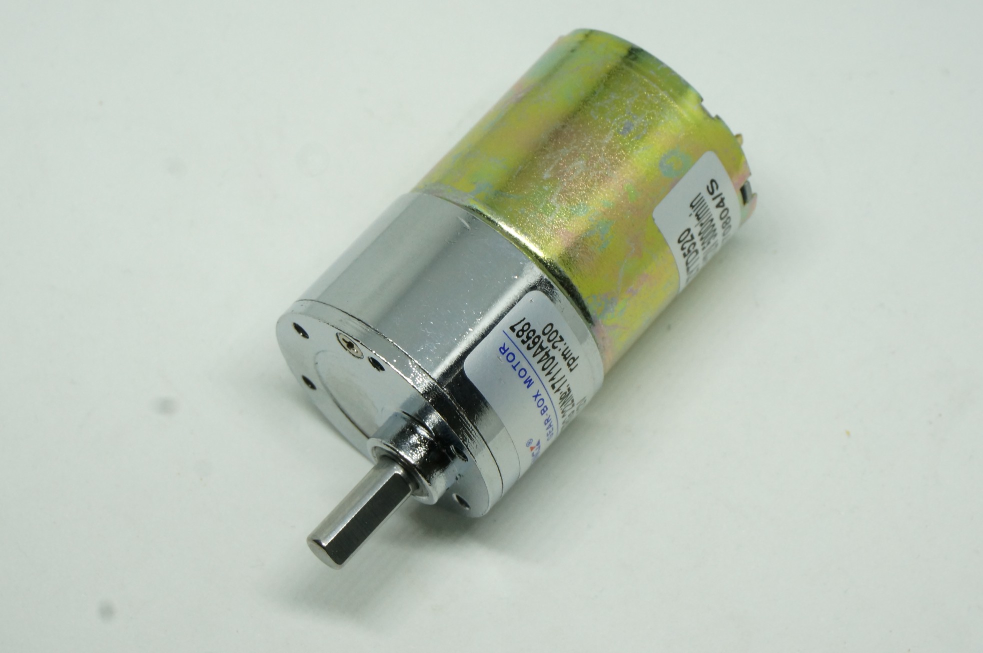12V DC gear motor แกนเยื้อง (ZGB37RG)