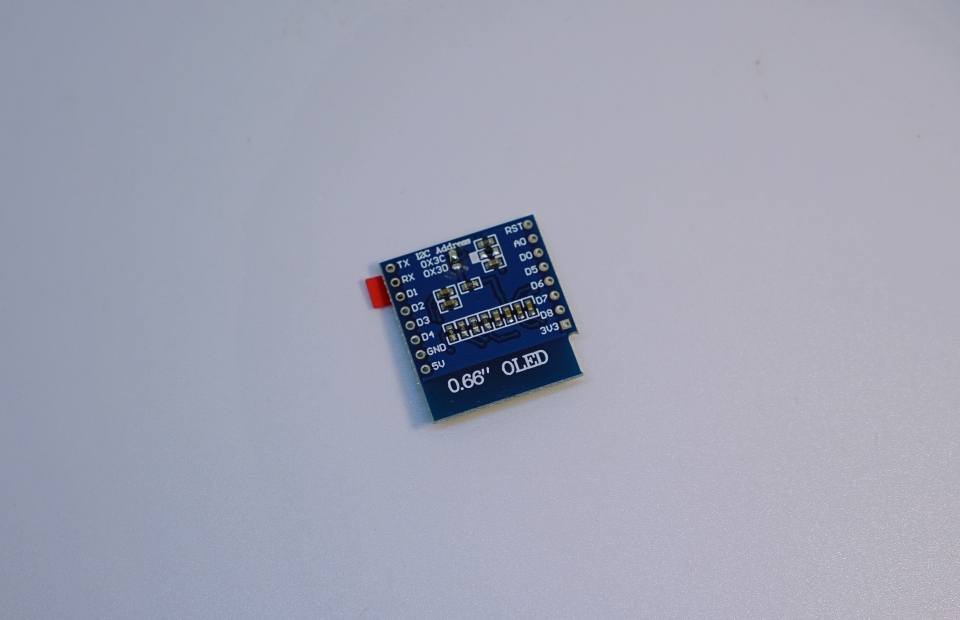 Wemos D1 - OLED 0.66 Shield