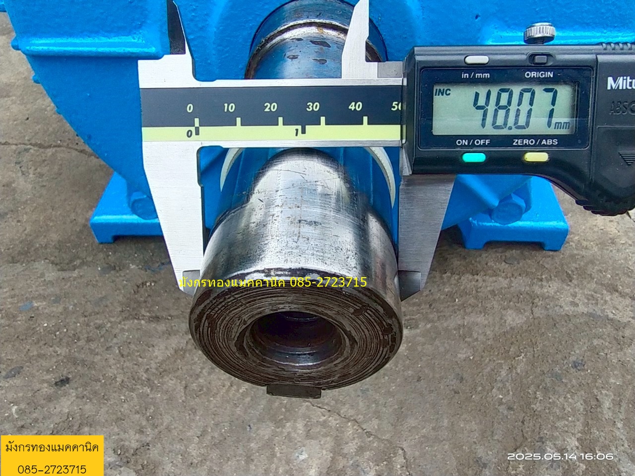 มอเตอร์ made in POLAND ขนาด 25 แรง ใช้ไฟสามเฟส 380V ความเร็วรอบ 1470 รอบต่อนาที ลวดเดิมๆ หมุนนิ่ม เก็บสีใหม่