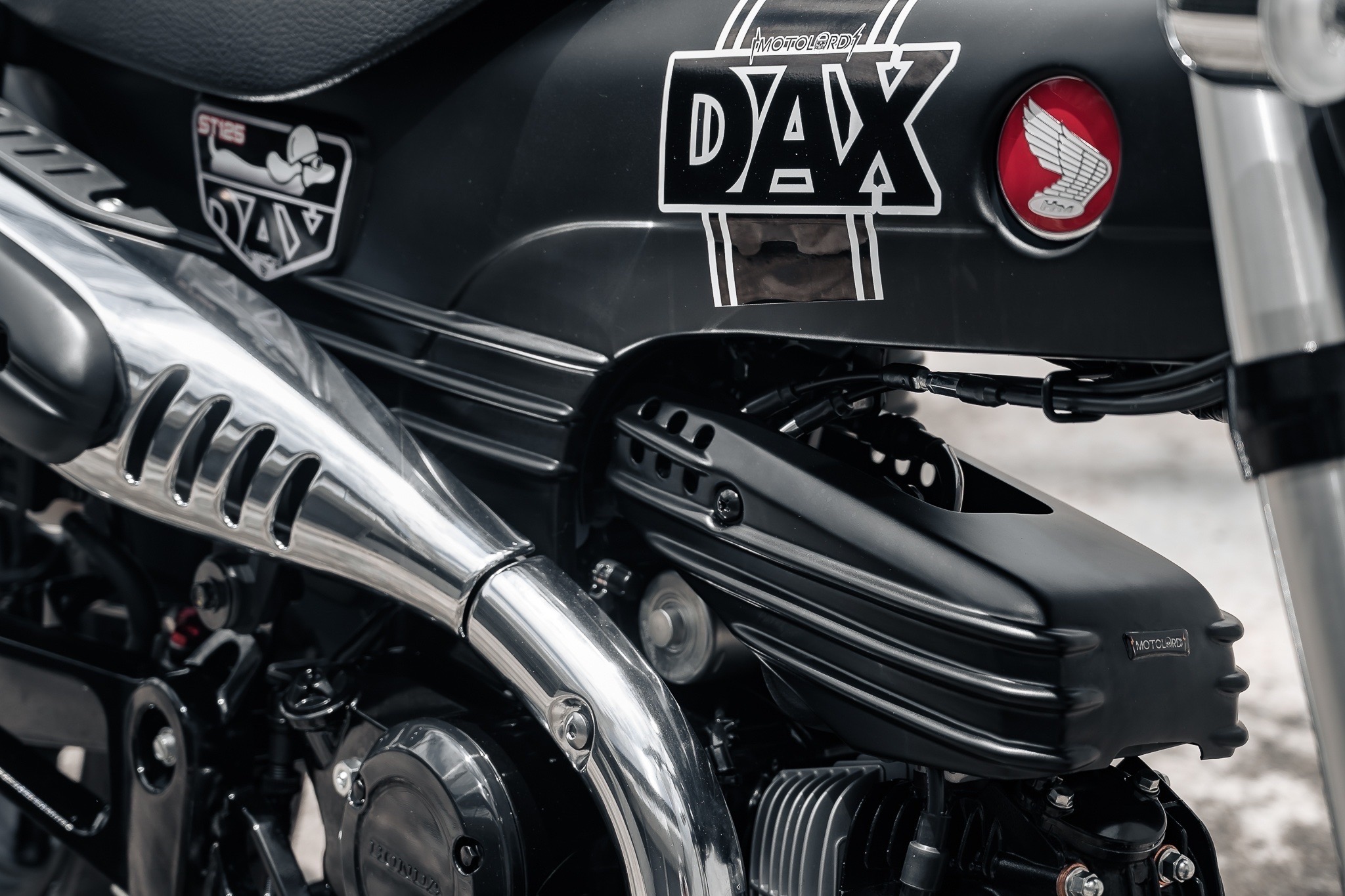 DAX 125 หมาดำ