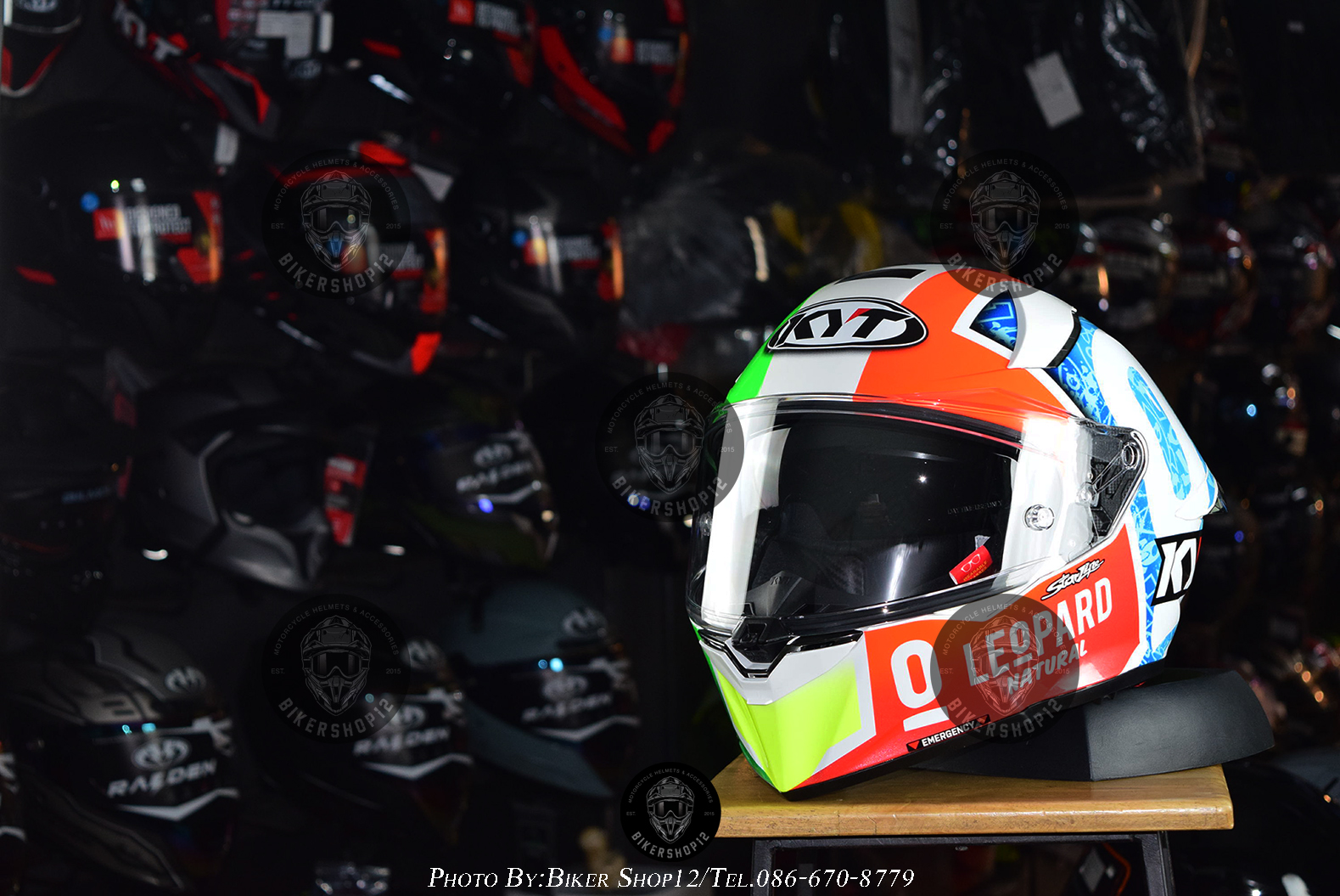 หมวกกันน็อคKYT รุ่น R2R PRO FOGGIA MISANO 2021