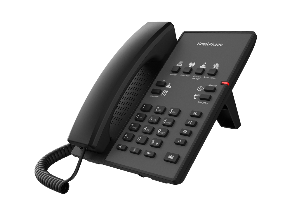 Fanvil รุ่น H1 Hotel Phone โทรศัพท์โรงแรมใช้งานได้หลากหลาย