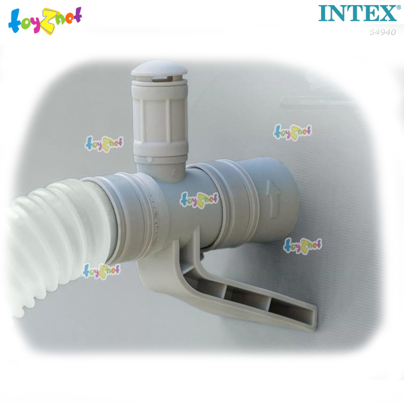 Intex 15ft Metal Frame Pool Set w/Cartr. Filter Pump (4.57 x 1.07 cm.) no.54940