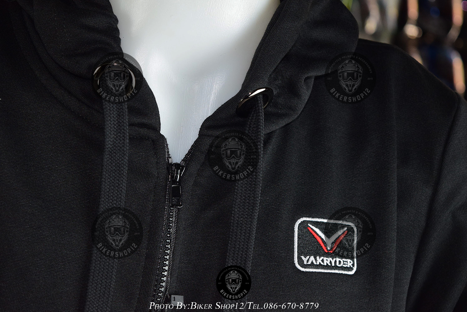 เสื้อฮู้ด ลายพราง ยี่ห้อ YAKRYDER คละสี