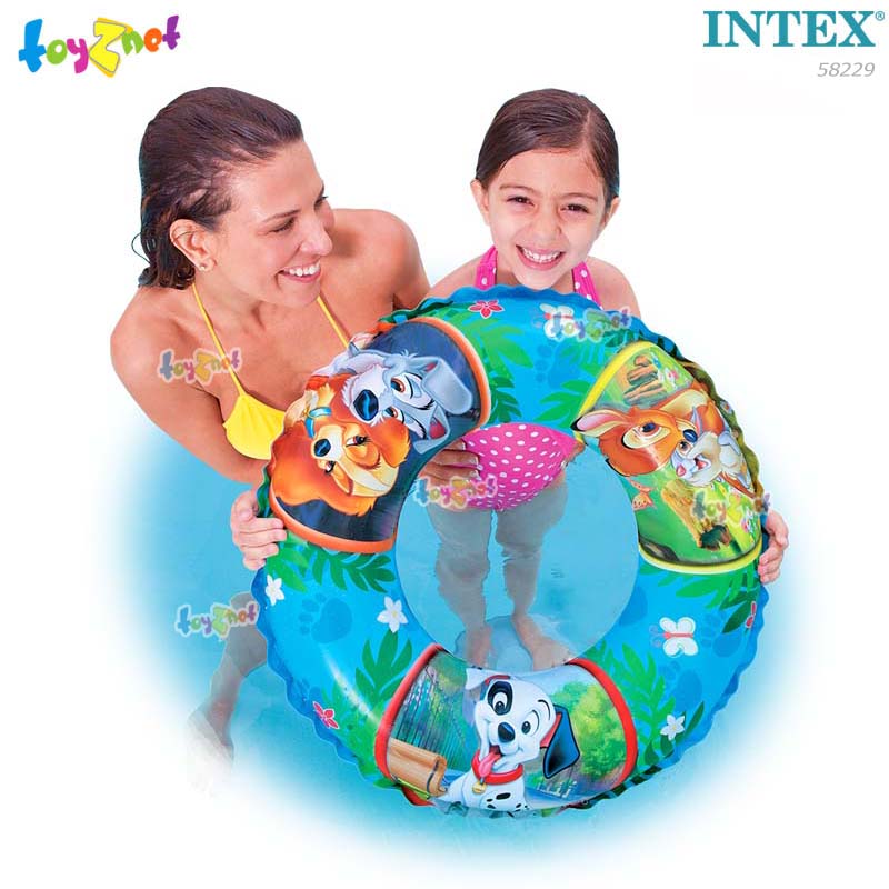 Intex Animal Friends Swim Ring 24 in (61 cm.) No.58229