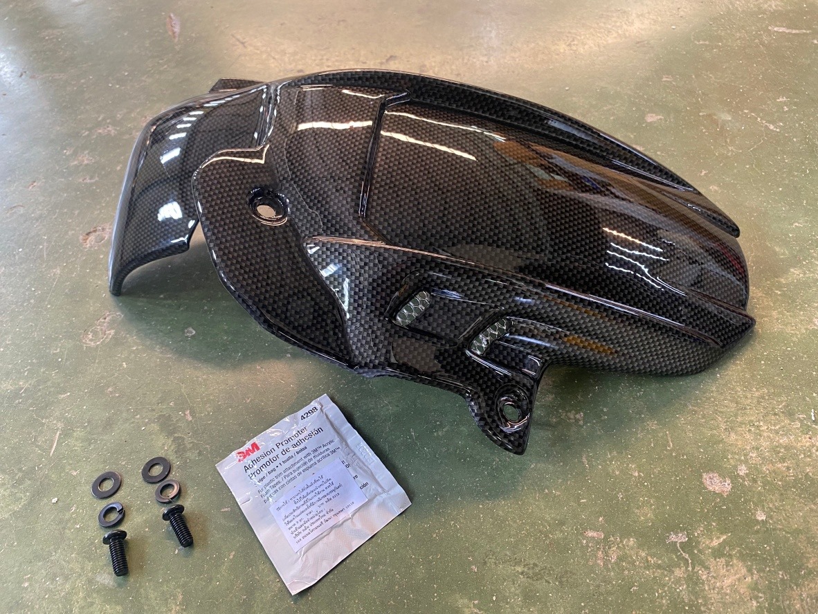 กันดีดบังโคลนในลายฟิมล์ MOTOZAAA FORZA 350 ราคา1400