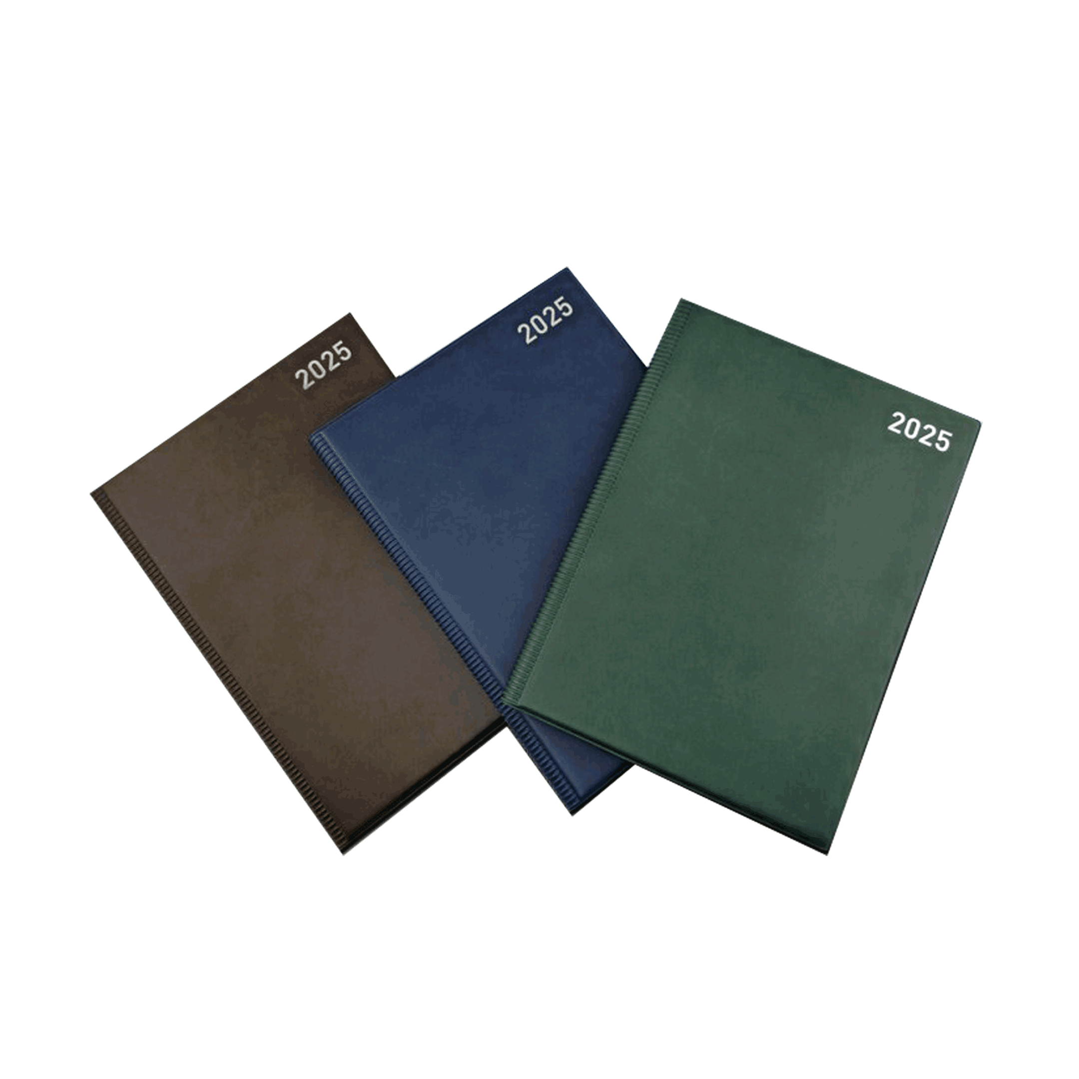 สมุดไดอารี 2025 Diary 2025 ซิลเวอร์พิน Silverpins NO.DX504 ขนาด 145x215 มม. A5 จำนวน 1 เล่ม (คละสี)