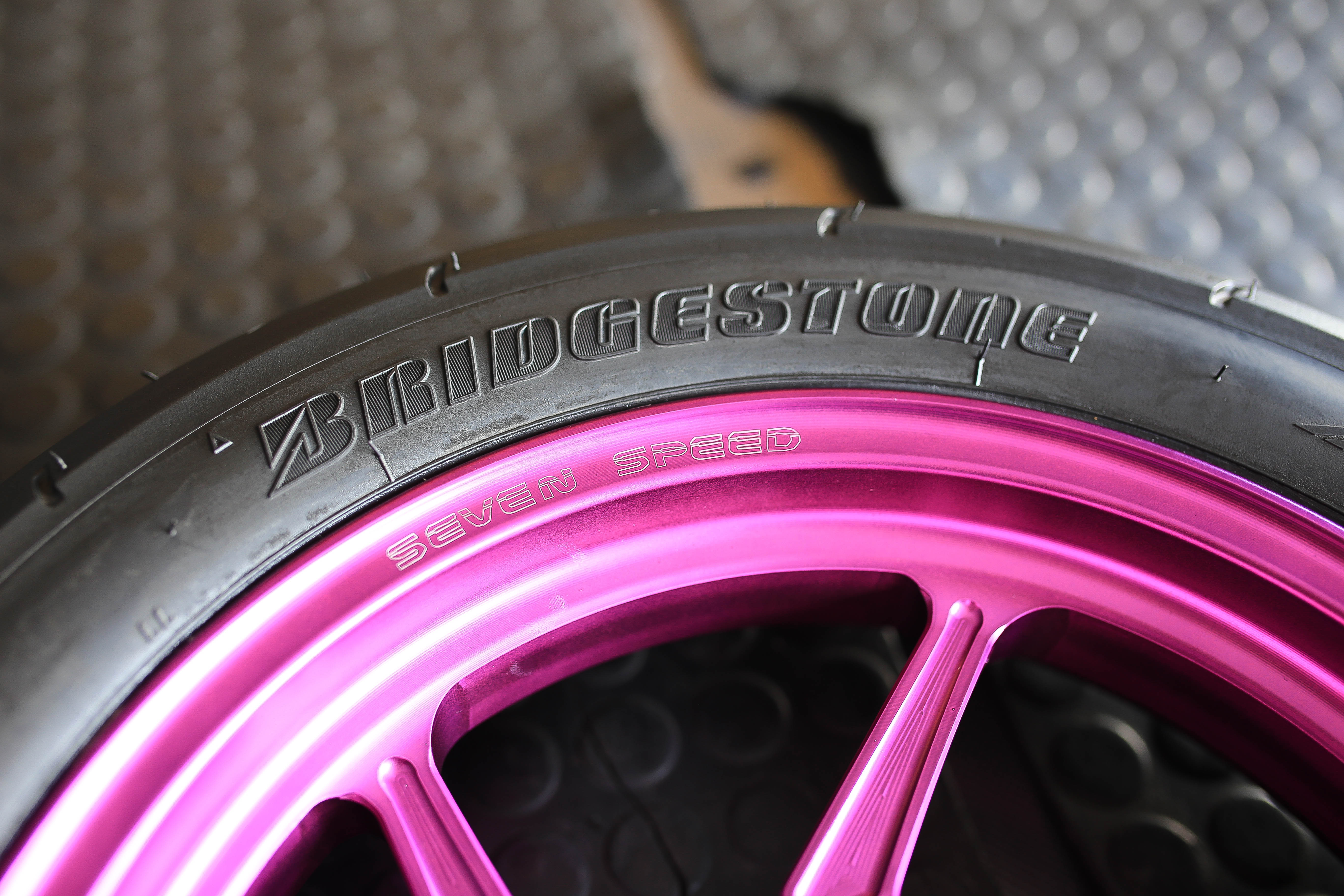 ล้อแม็ก Cnc Seven speed ตรงรุ่น Honda Giorno+