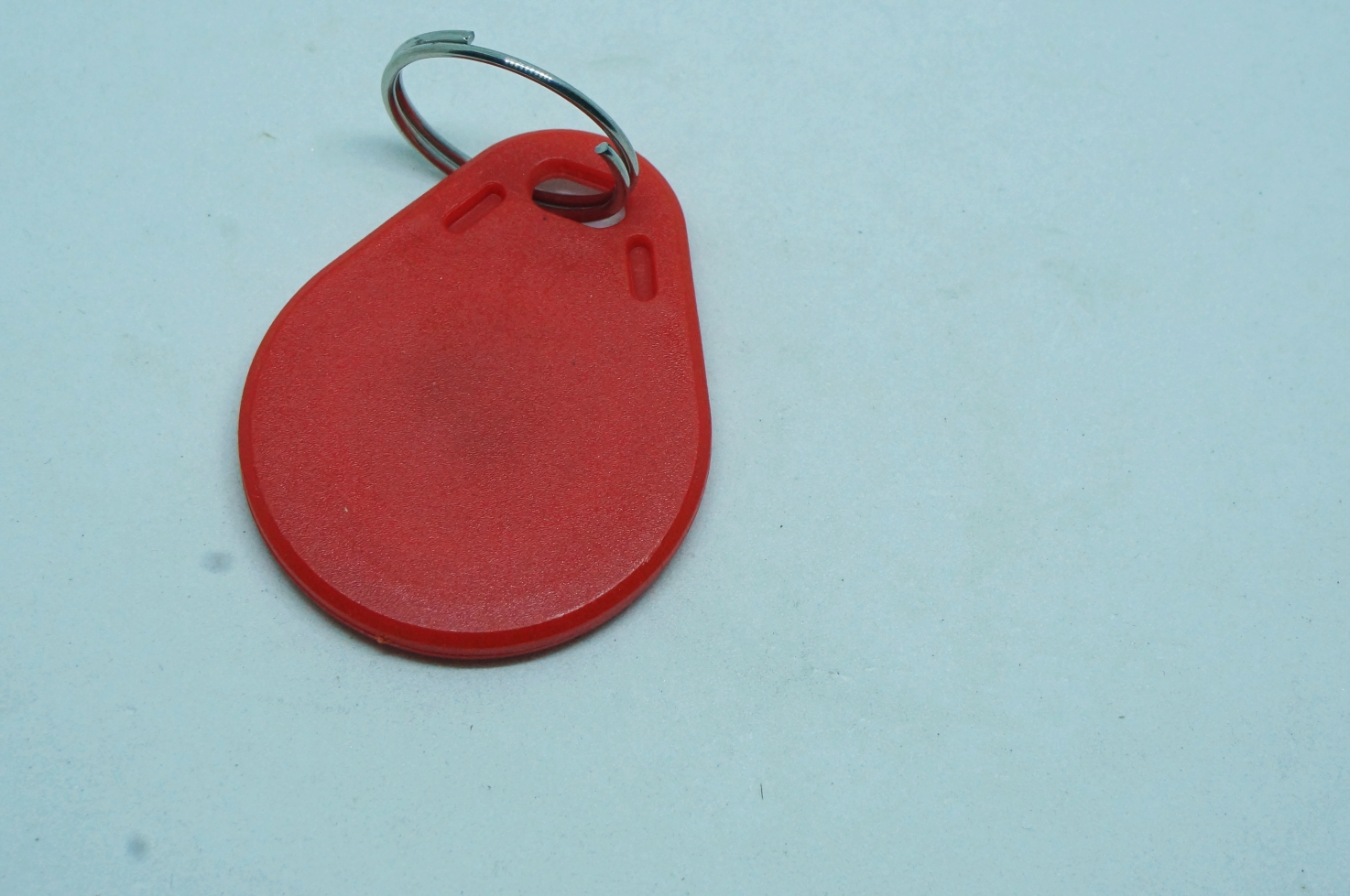 13.56MHz writable RFID Key สีแดง