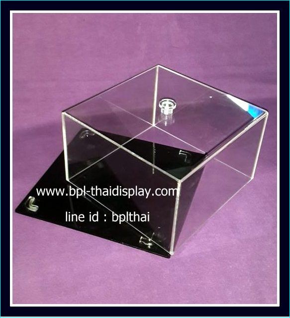 กล่องครอบขนมเค้กสำหรับตู้แช่