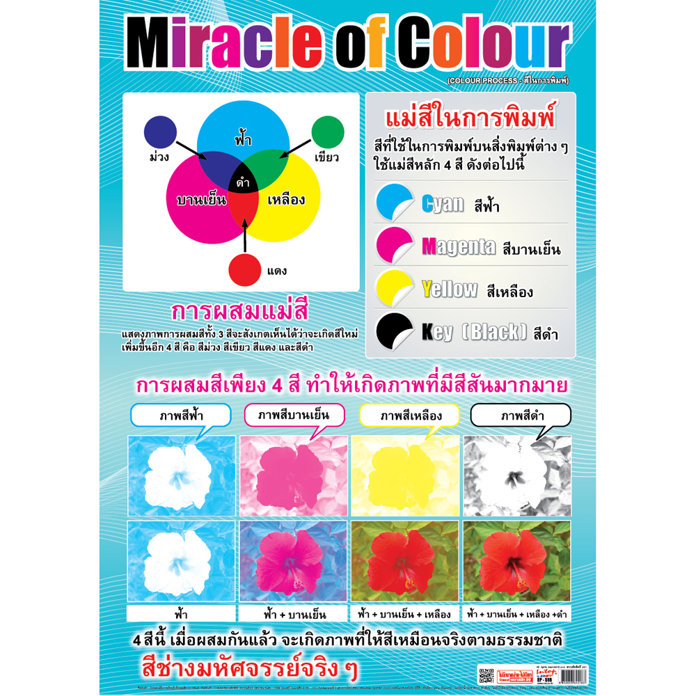 Color Process Printing Educational Posters