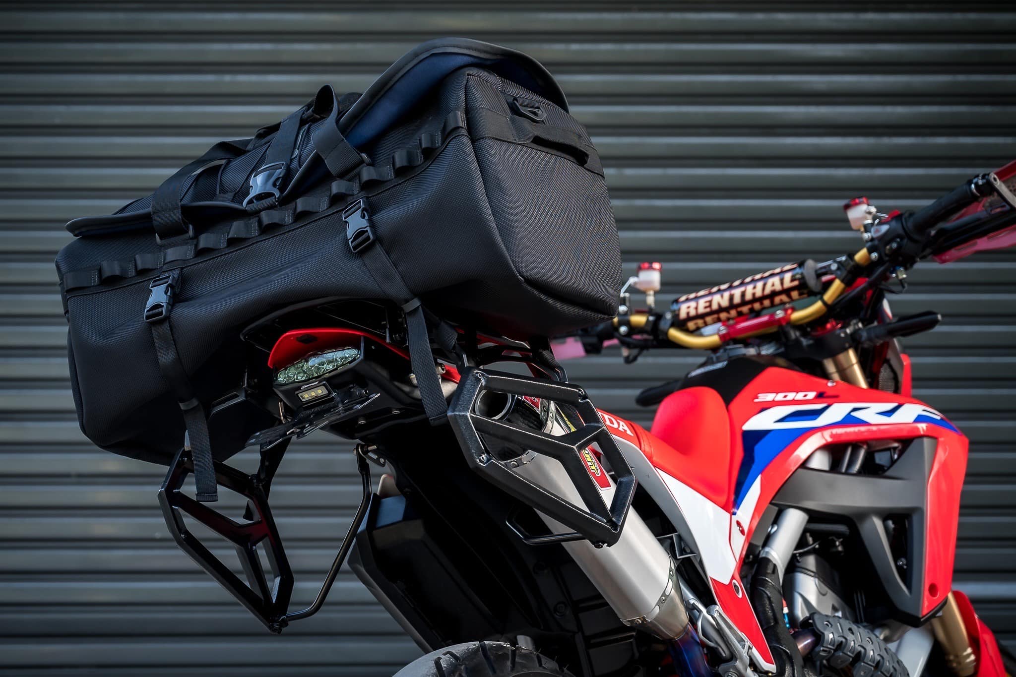 แร็คข้าง(ต้องมีแร็คท้ายก่อน) 3500฿ motozaaa CRF300L / CRF300Rally