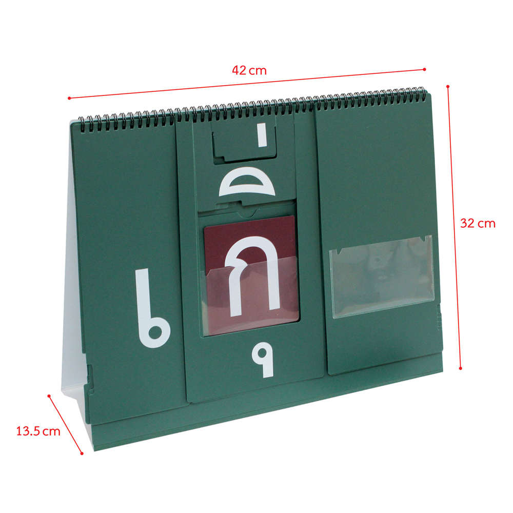 ขนาดแผ่นบอร์ด ชุดฝึกสะกดคำ ภาษาไทย ET-605