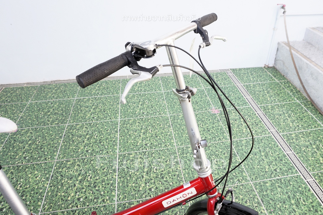 จักรยานพับได้ญี่ปุ่น - ล้อ 20 นิ้ว - เกียร์ 6 สปีด - อลูมิเนียม - Dahon Metro - สีแดง [จักรยานมือสอง]