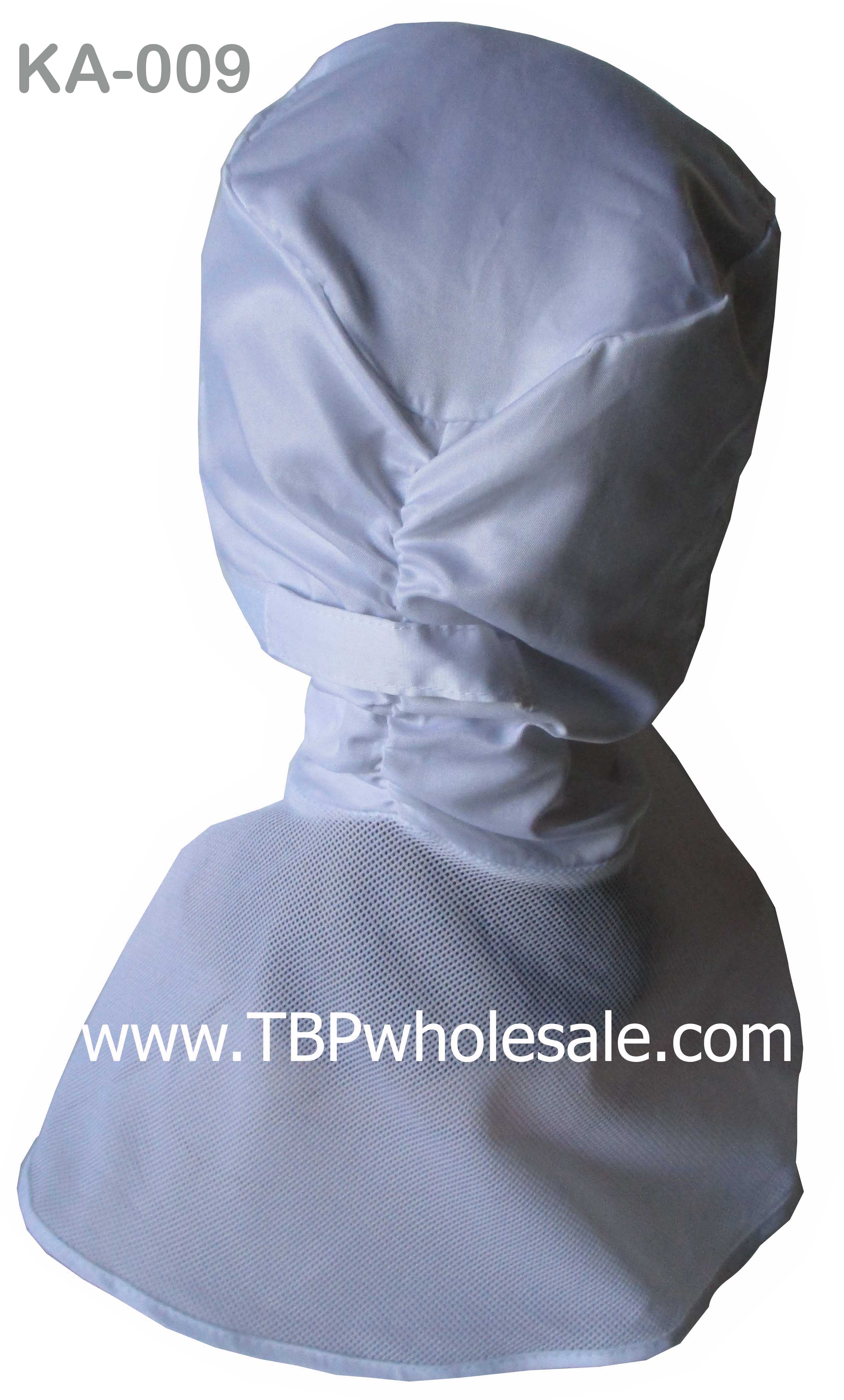 KA-009===ราคาส่ง 95 บาท ขั้นต่ำ 100 ใบ หมวกคลุมบ่า ผ้าทั้งใบกรอบหน้ายางยืด เจาะรูตาข่ายตรงหู ตรงคางติดตีนตุ๊กแก และตาข่ายคลุมบ่า (ผ้าโทเร210เส้น) สนใจติดต่อ 0810110084/023972066