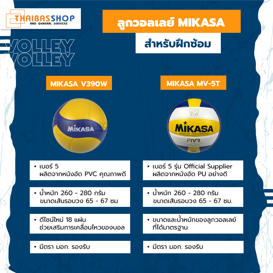 ลูกวอลเลย์ MIKASA