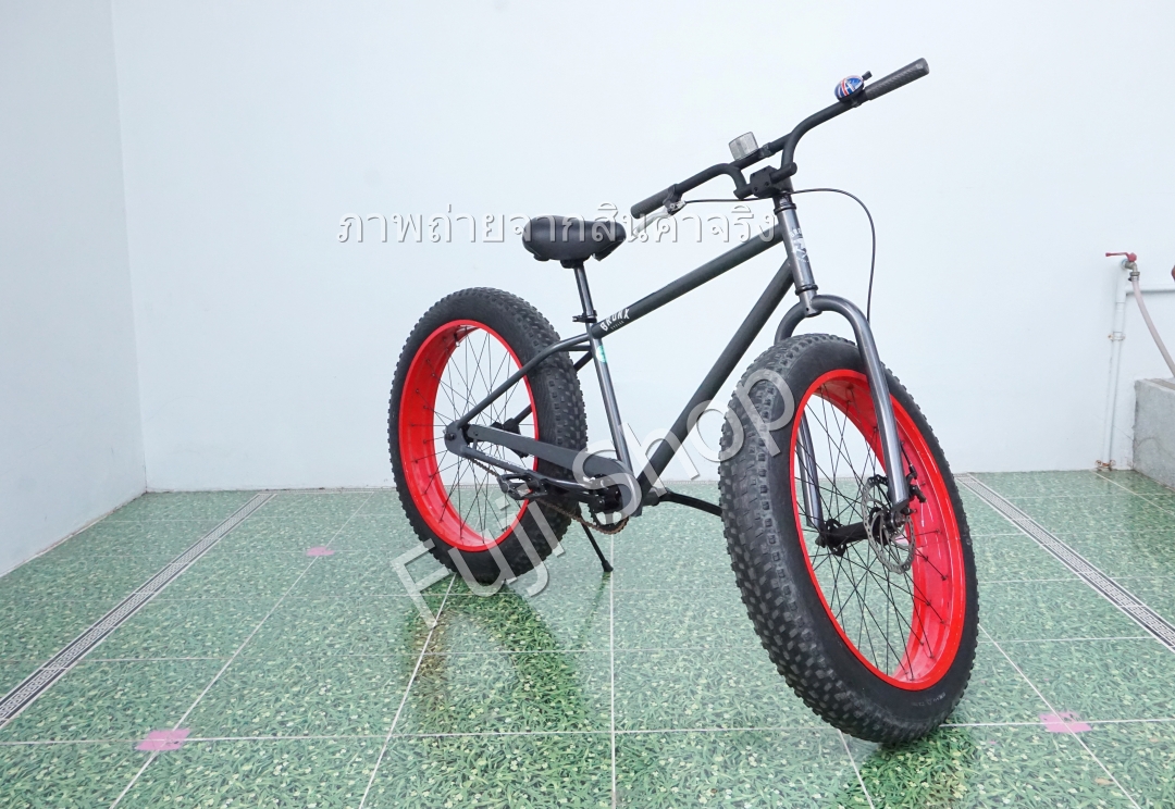 จักรยานญี่ปุ่น - ล้อ 26 นิ้ว - Fixed Gear - Bronx - สีดำ [จักรยานมือสอง]