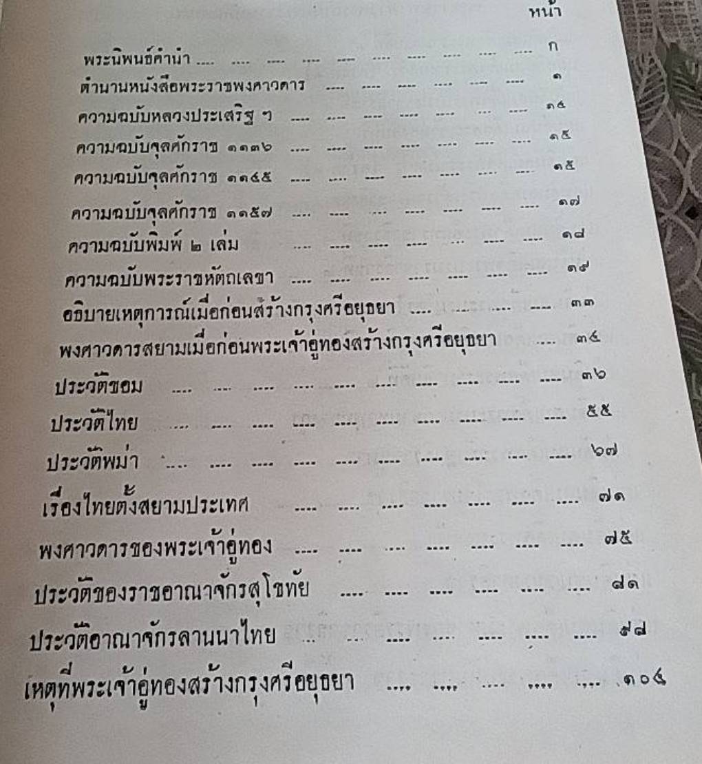 พระราชพงศาวดาร ฉบับพระราชหัตถเลขา เล่ม 1,เล่ม 2 ( 1 ชุด 2 เล่ม )