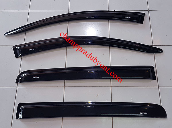 กันสาดประตู MITSUBISHI TRITON 15-16