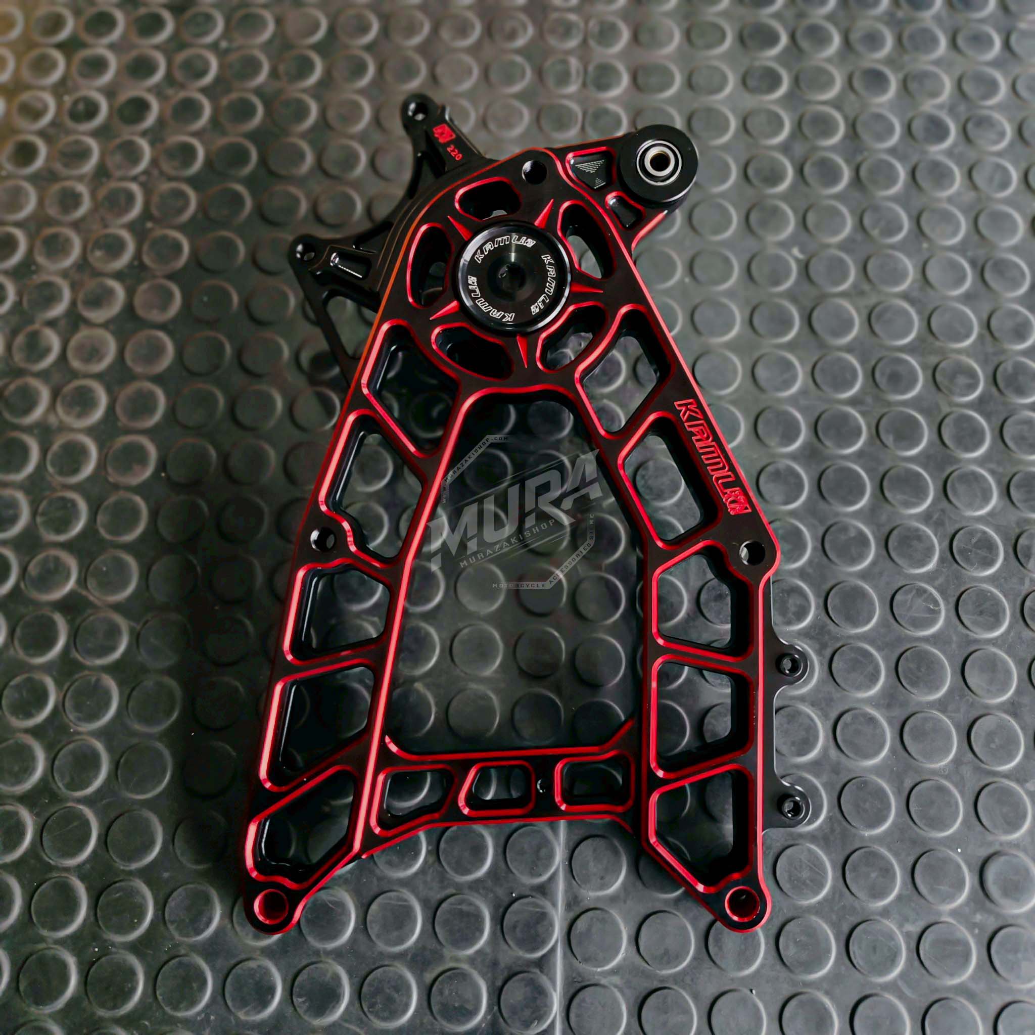 สวิงอาร์มทูโทน PCX160 ABSปี23-25 เต็มระบบมาพร้อมขาจับปั้มปักข้าง 2 pot สีเงินล้วน 7500.- สีทูโทน 8500.-