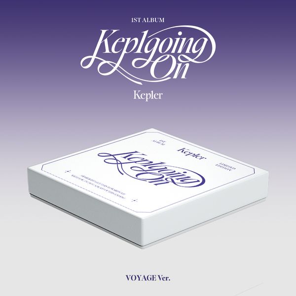 [PRE-ORDER] KEP1ER - 1st Album "Kep1going On" (Limited Edition VOYAGE ver.)