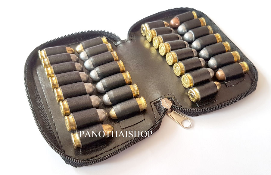 กระเป๋าใส่ลูกกระสุนปืน ใส่กับลูก.32, 3.80 และ 7.56 ใส่กระสุนได้ 30 นัด.