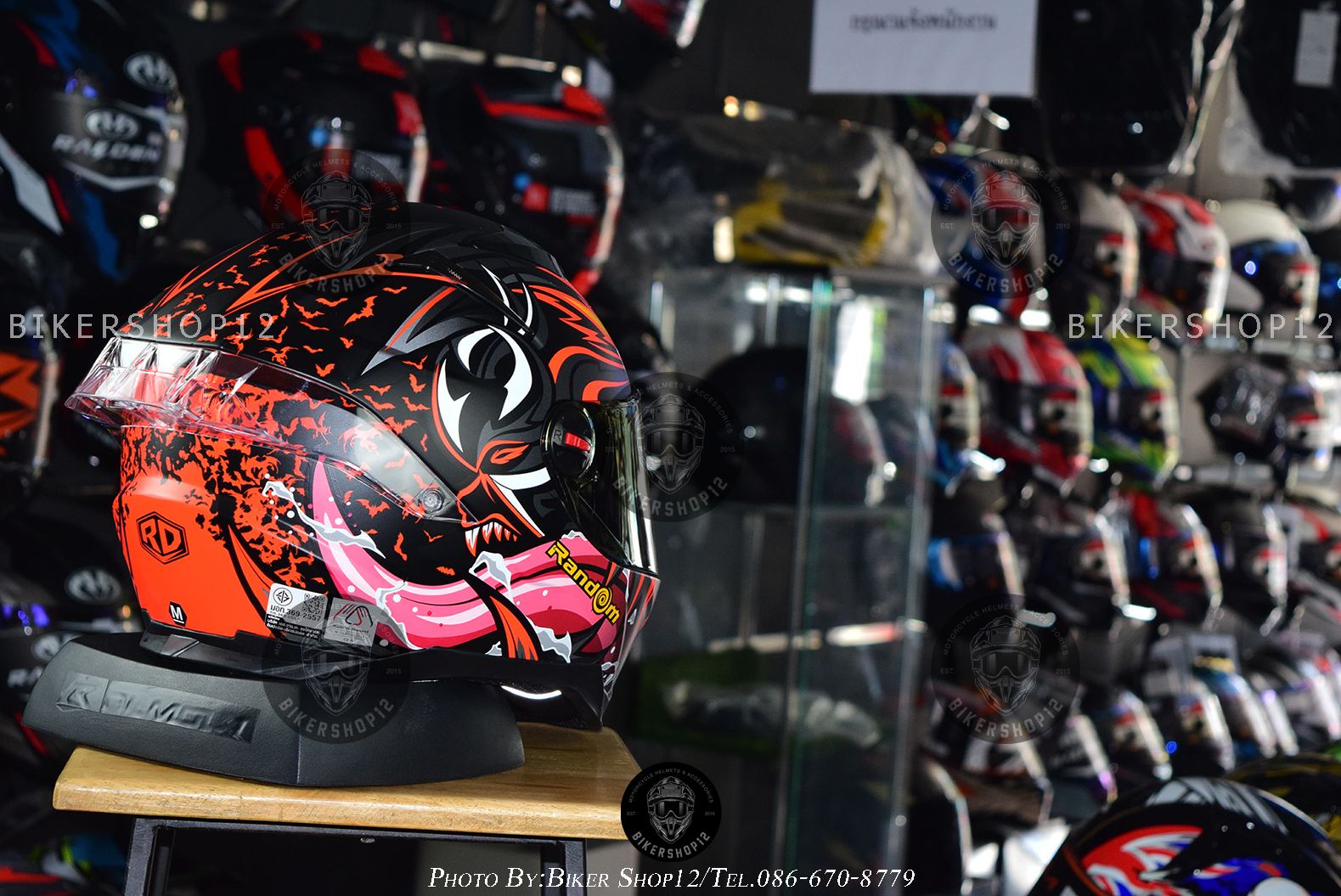 หมวกกันน็อคRD คละสี