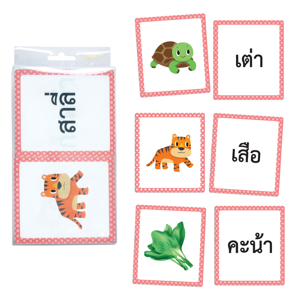 Matching Flashcards Game Learning Thai Grammar ET-221