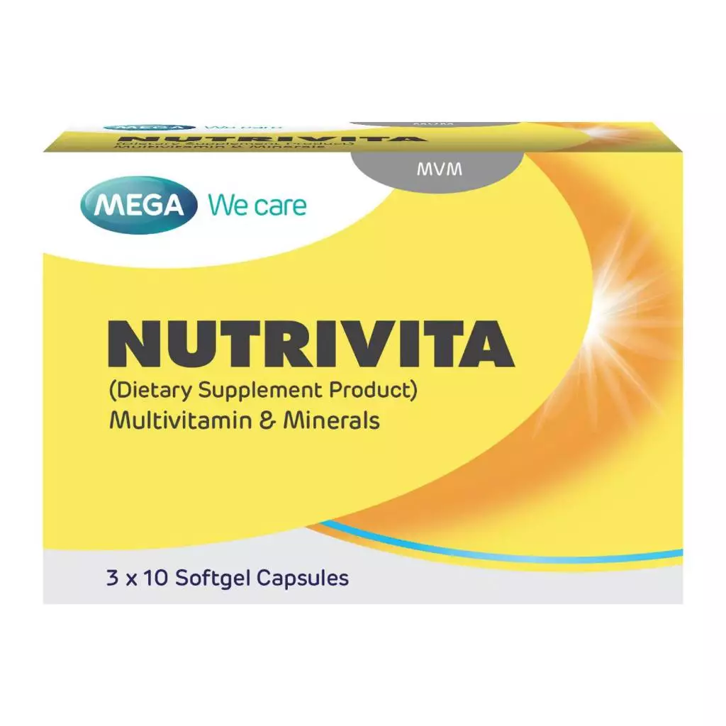 MEGA WE CARE NUTRIVITA 30S นูทริไวต้า #9225
