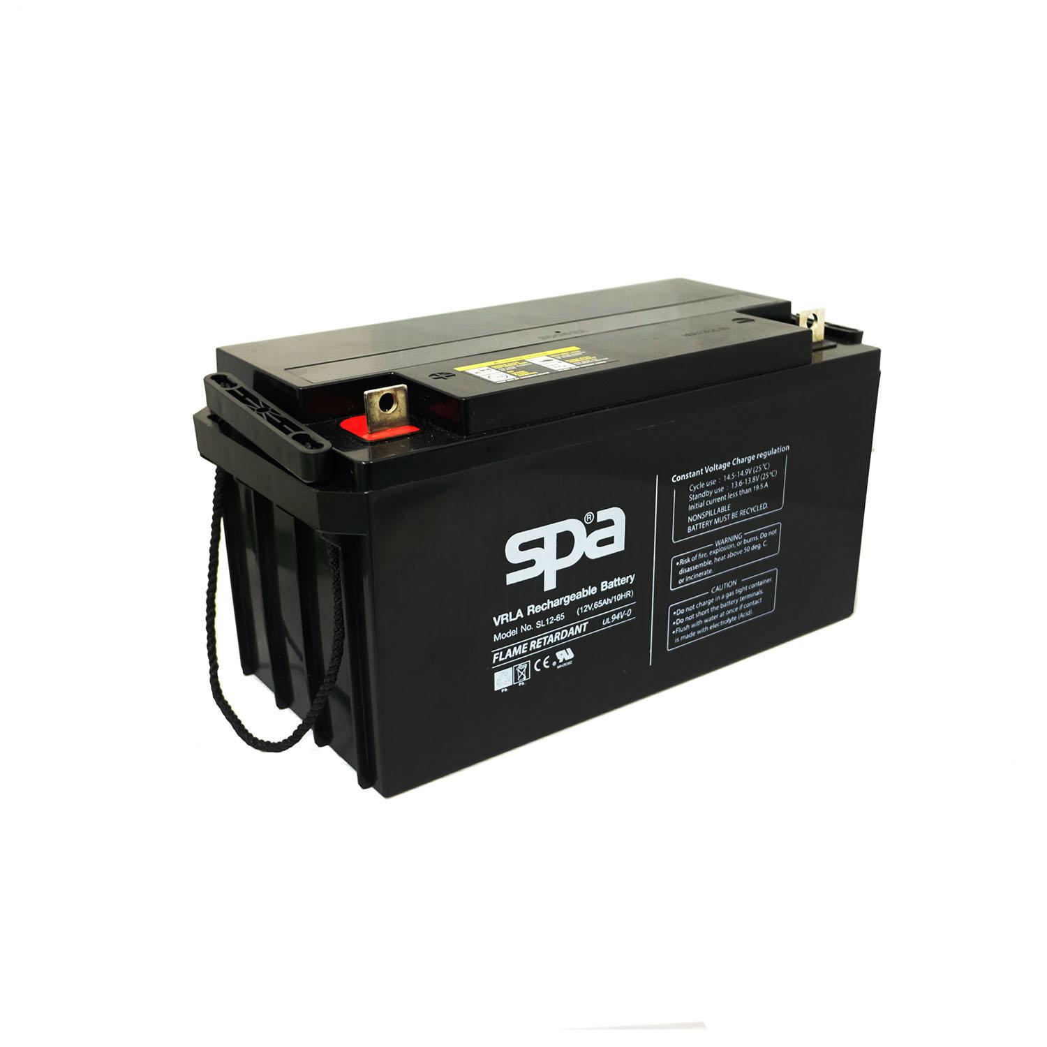 SPA แบตเตอรี่สำรองไฟ 12V 65Ah