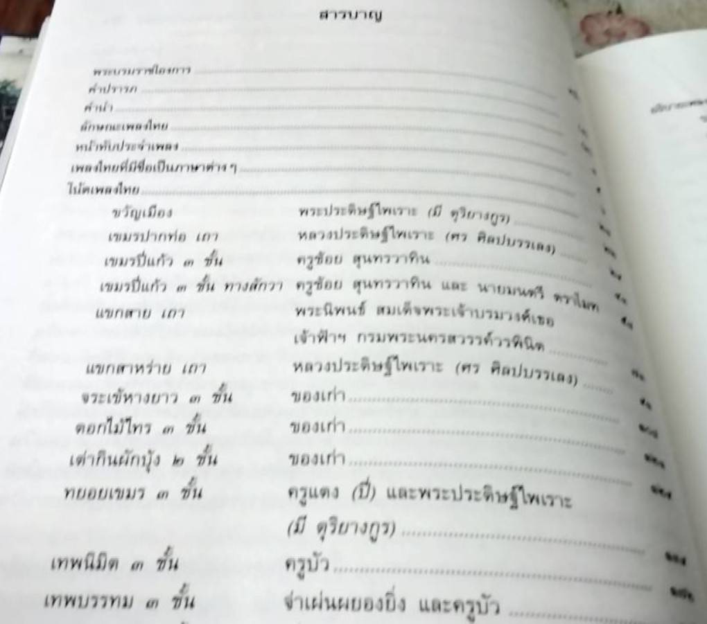 โน้ตเพลงไทย เล่ม 1, เล่ม 2, เล่ม 3 พร้อมคำอธิบายเพลง