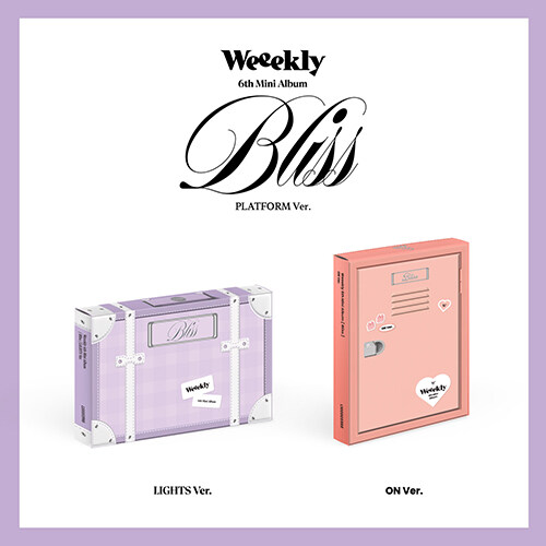 [PRE-ORDER] Weeekly - 6th Mini Album "Bliss" (Platform ver.)