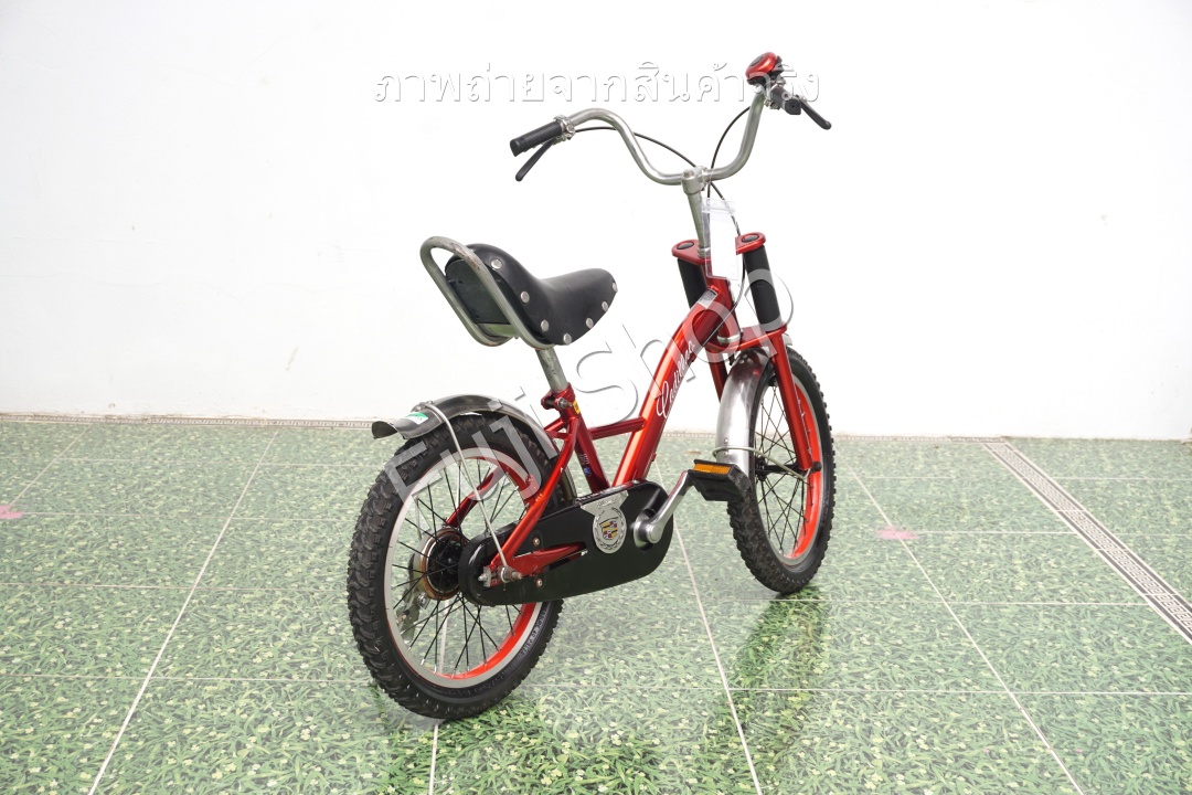 จักรยานเด็กญี่ปุ่น - ล้อ 16 นิ้ว - ไม่มีเกียร์ - Cadillac - สีแดง [จักรยานมือสอง]