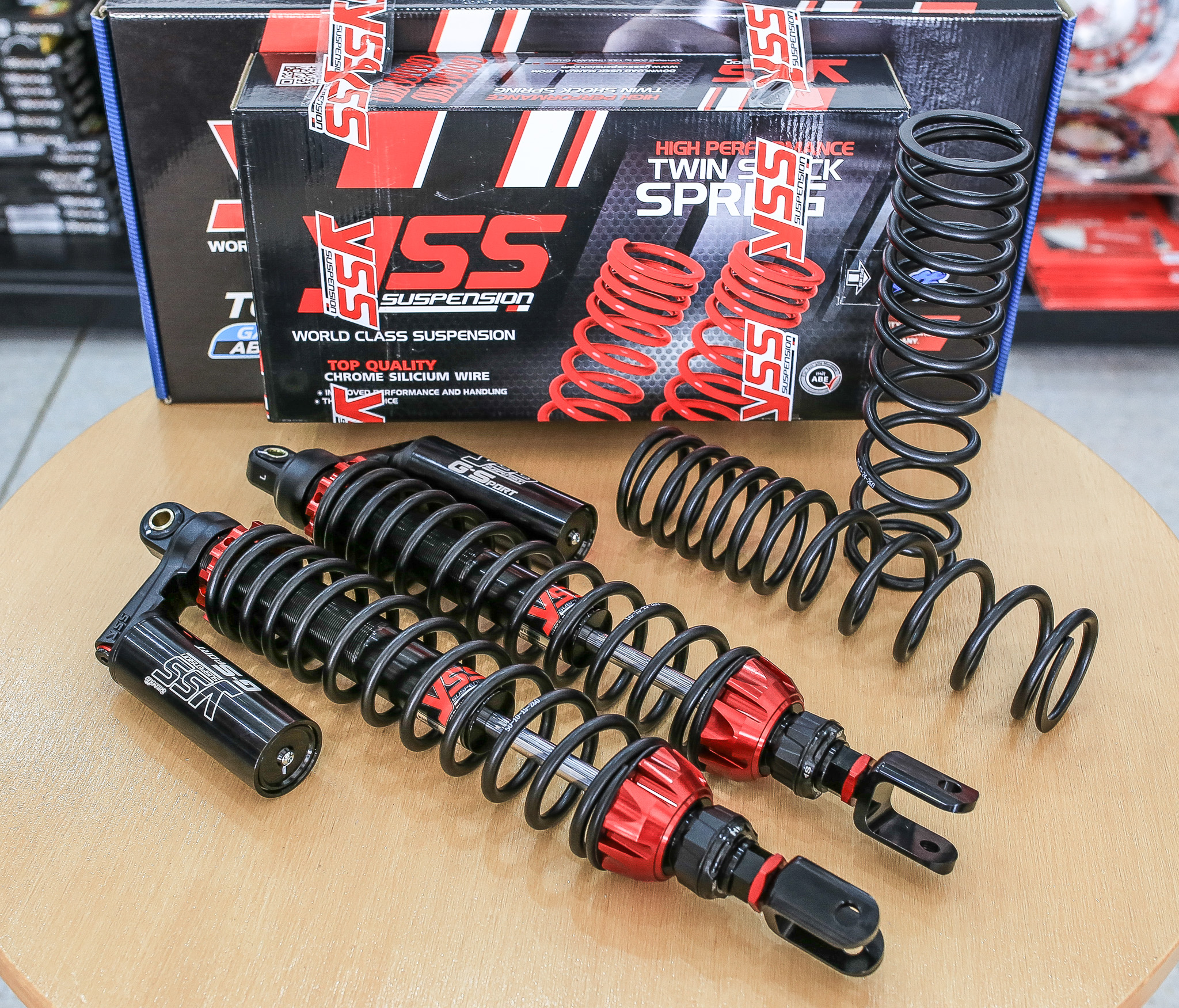 โช็ค YSS NEW FORZA 300-350 Smooth TG302-430TRL-03-888A BLACK SERIES G-SPORT ทุกรุ่นแถมสปิงแข็งมาให้ 1คู่