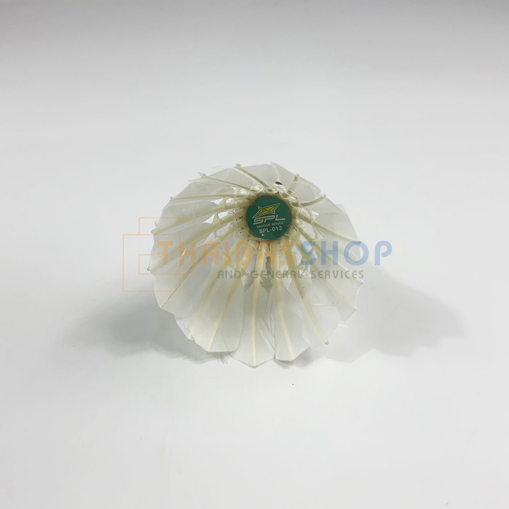 (ของแท้ 100%) ลูกแบดมินตัน SPORTLAND (SPL) ลูกขนไก่ รุ่น SPL-012 ลูกแบด บรรจุ 12 ลูก