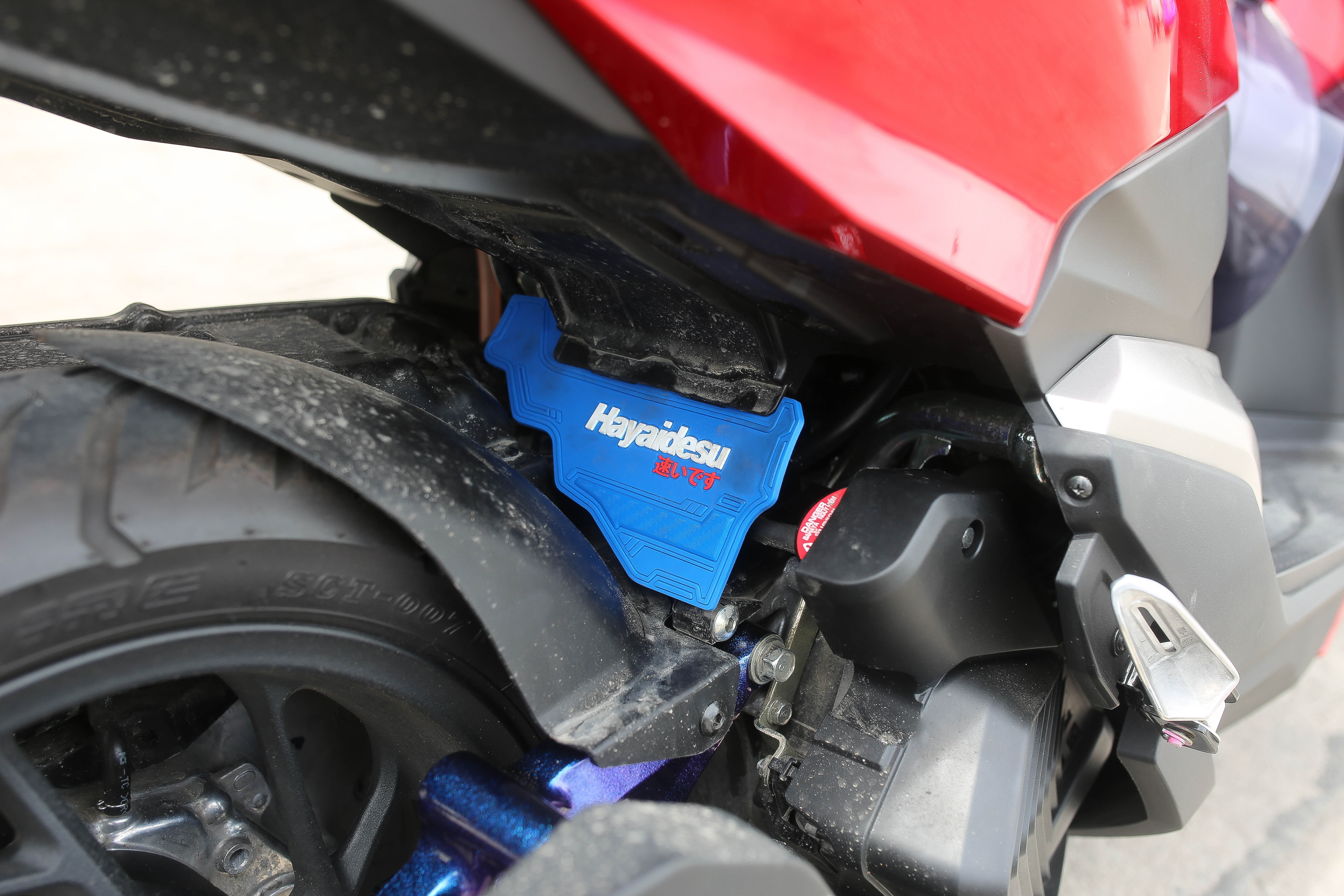 ยางกันโคลน Click 160 ติดตั้งง่าย ตรงรุ่น สวยงาม กันโคลนเข้าเครื่อง ราคา200