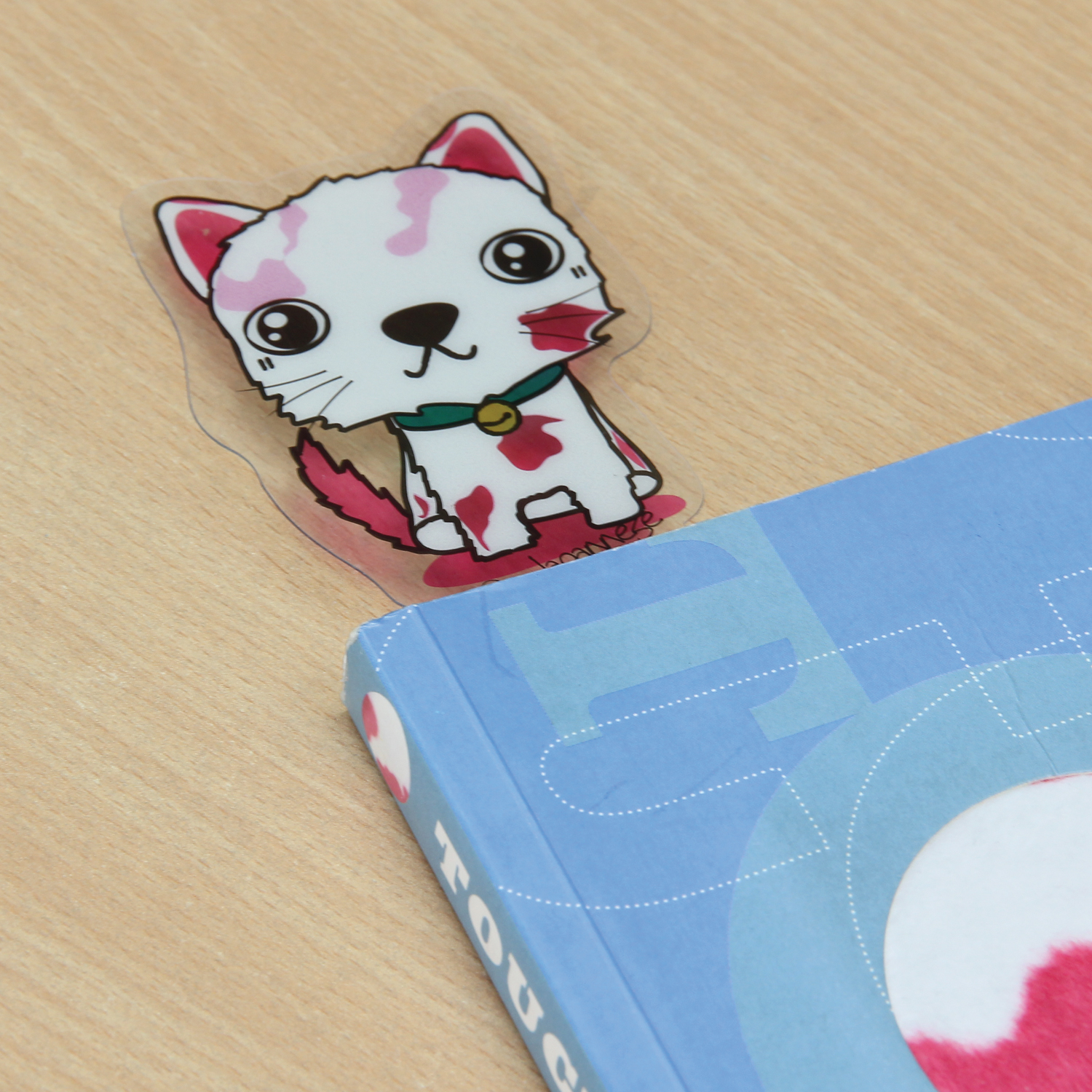 Printed Bookmarks Sitting Cat