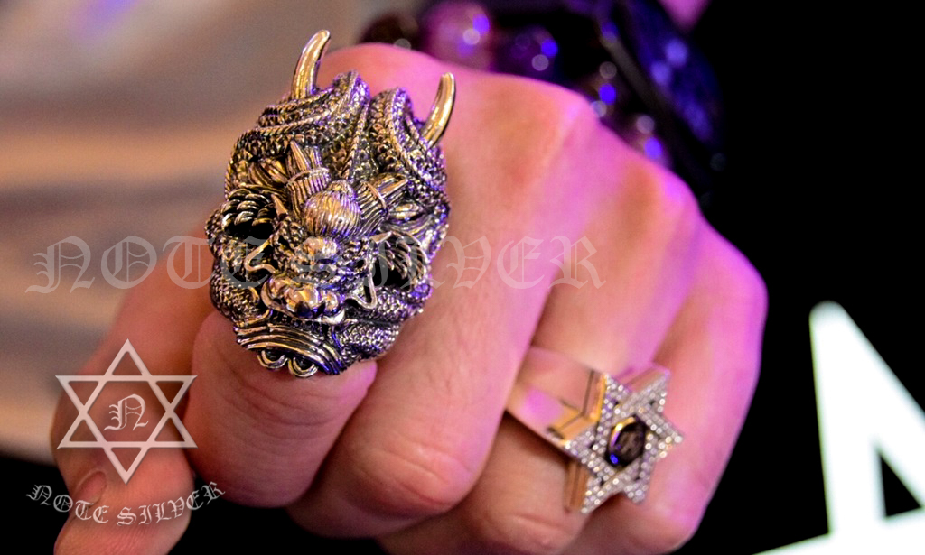 แหวนมังกรจักรพรรดิ The Dragon Emperor Sterling Silver 925 NSRG947