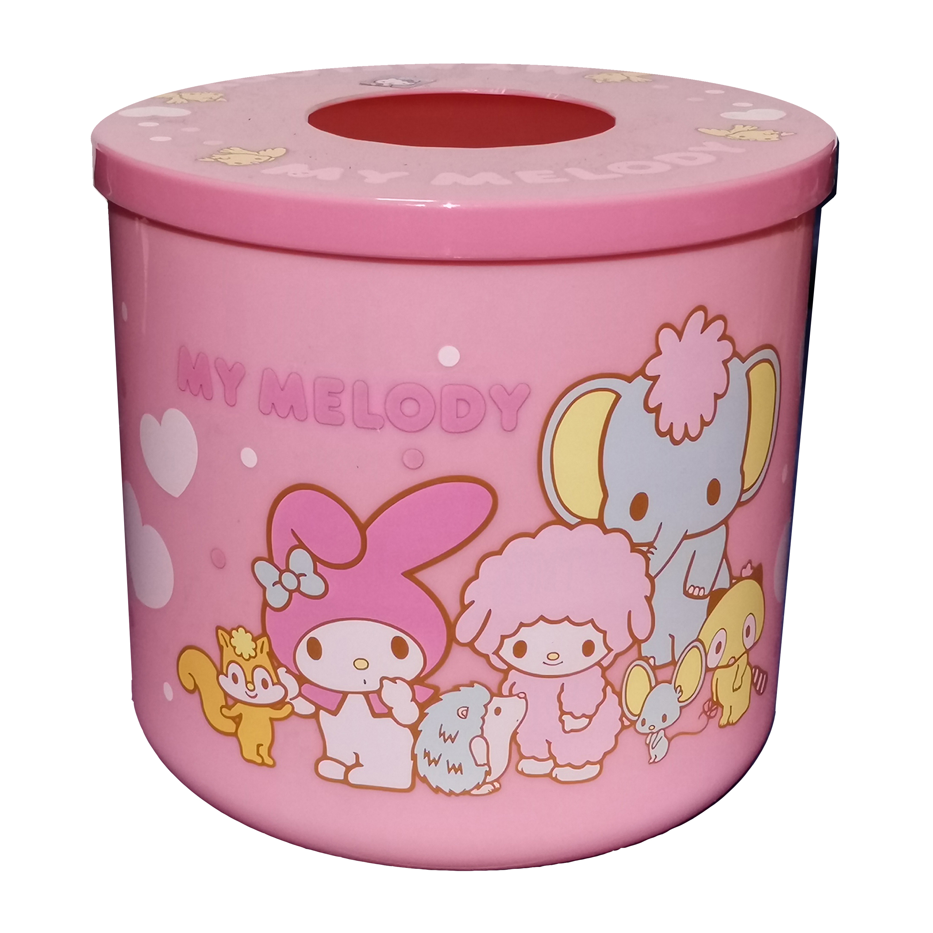 Box Tissue My Melody Sanrio กล่องทิชชู่มายเมโลดี้สีชมพู ลายการ์ตูนซานริโอ